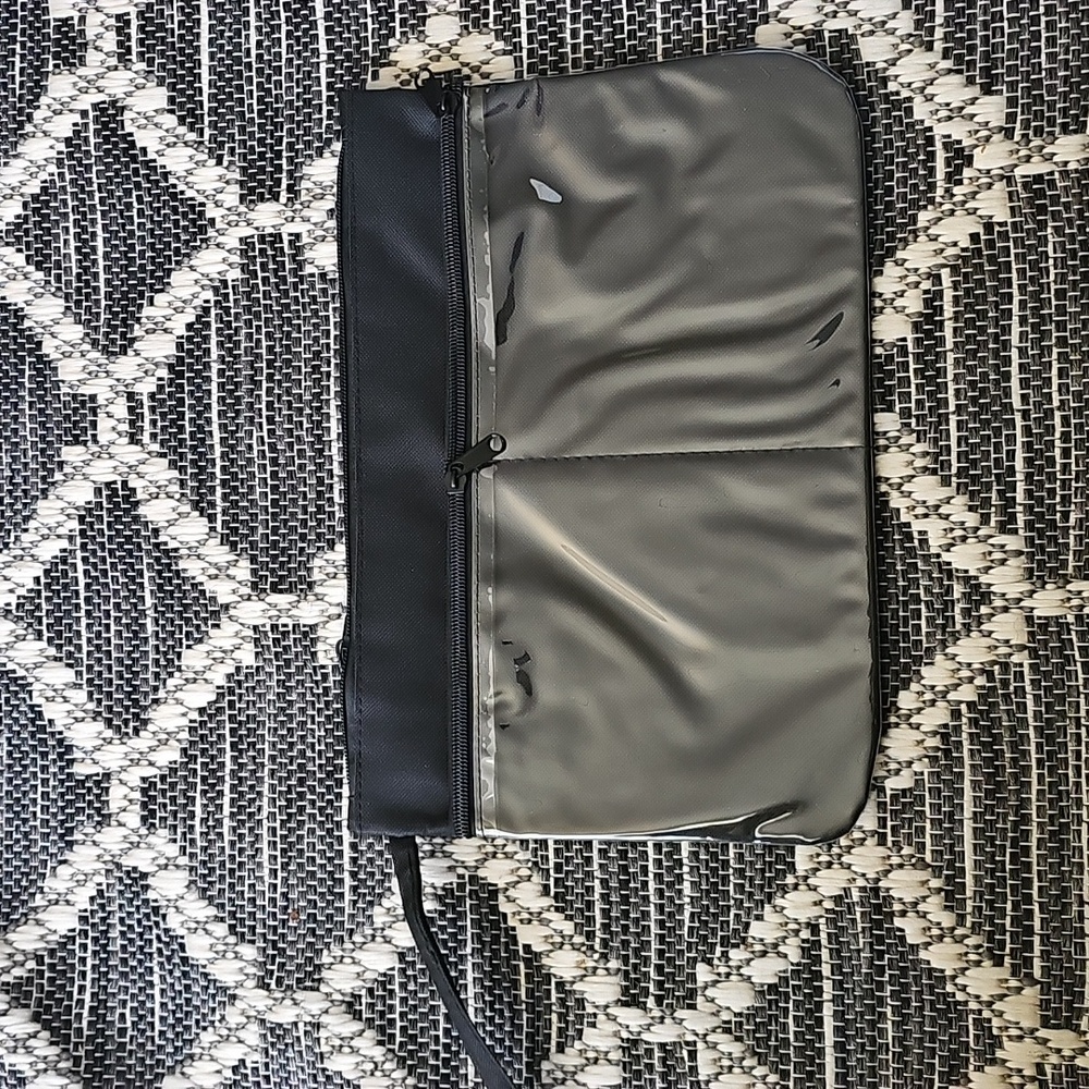 Water Resistant Beach Pouch/Case BLACK